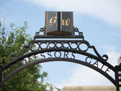 Professors Gate at GW