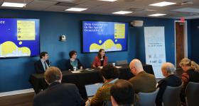 Panelists during a discussion on Day 2 of the conference